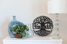 Load image into Gallery viewer, &quot;Family Tree&quot; Custom Name Metal Wall Art Sign
