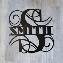 Load image into Gallery viewer, &quot;Regal&quot; Custom Name Metal Wall Art Sign
