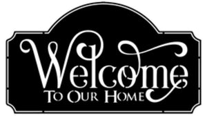 "Park Avenue" Metal Art Welcome Sign